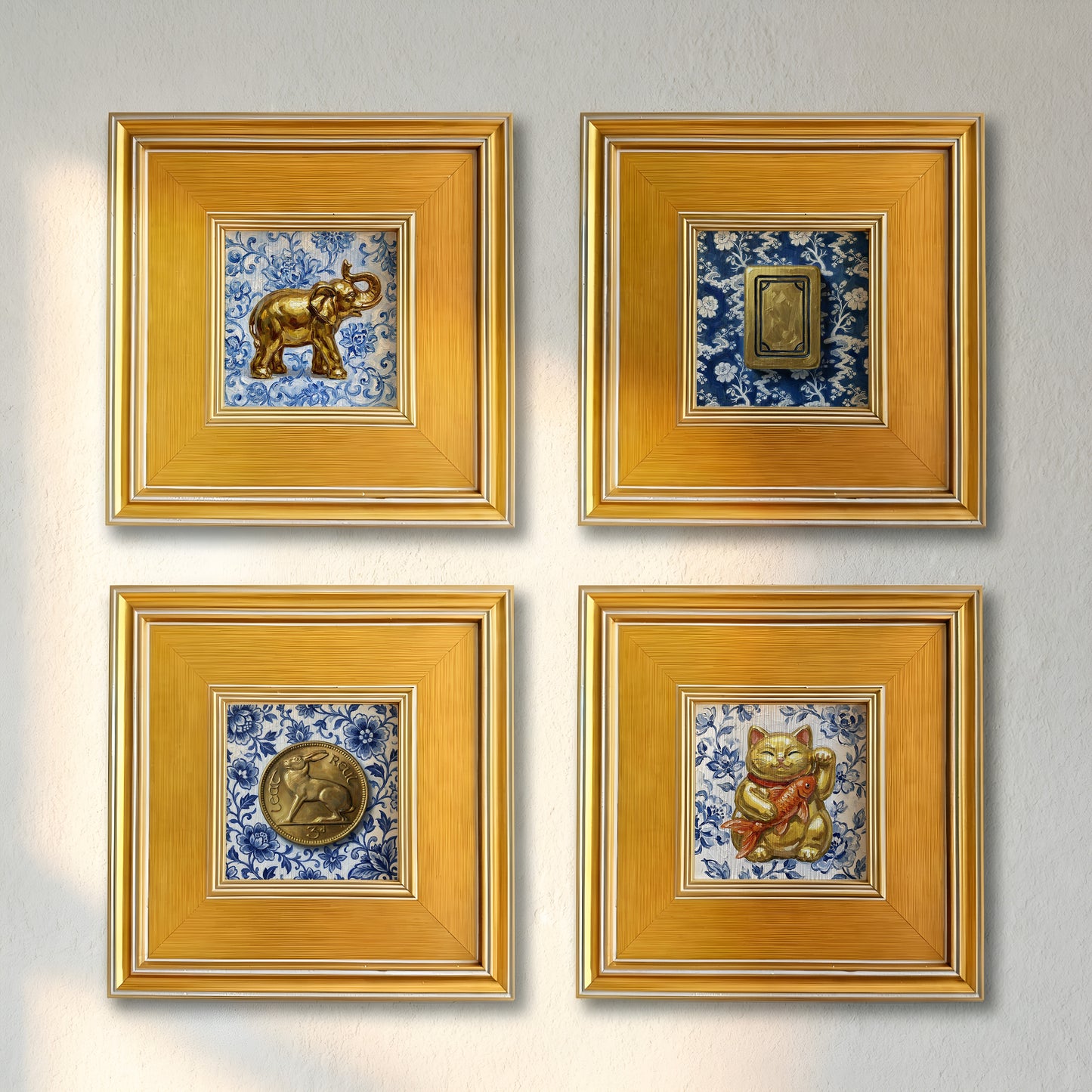 The Jetsetter Collection - Set of 4 Wall Charms